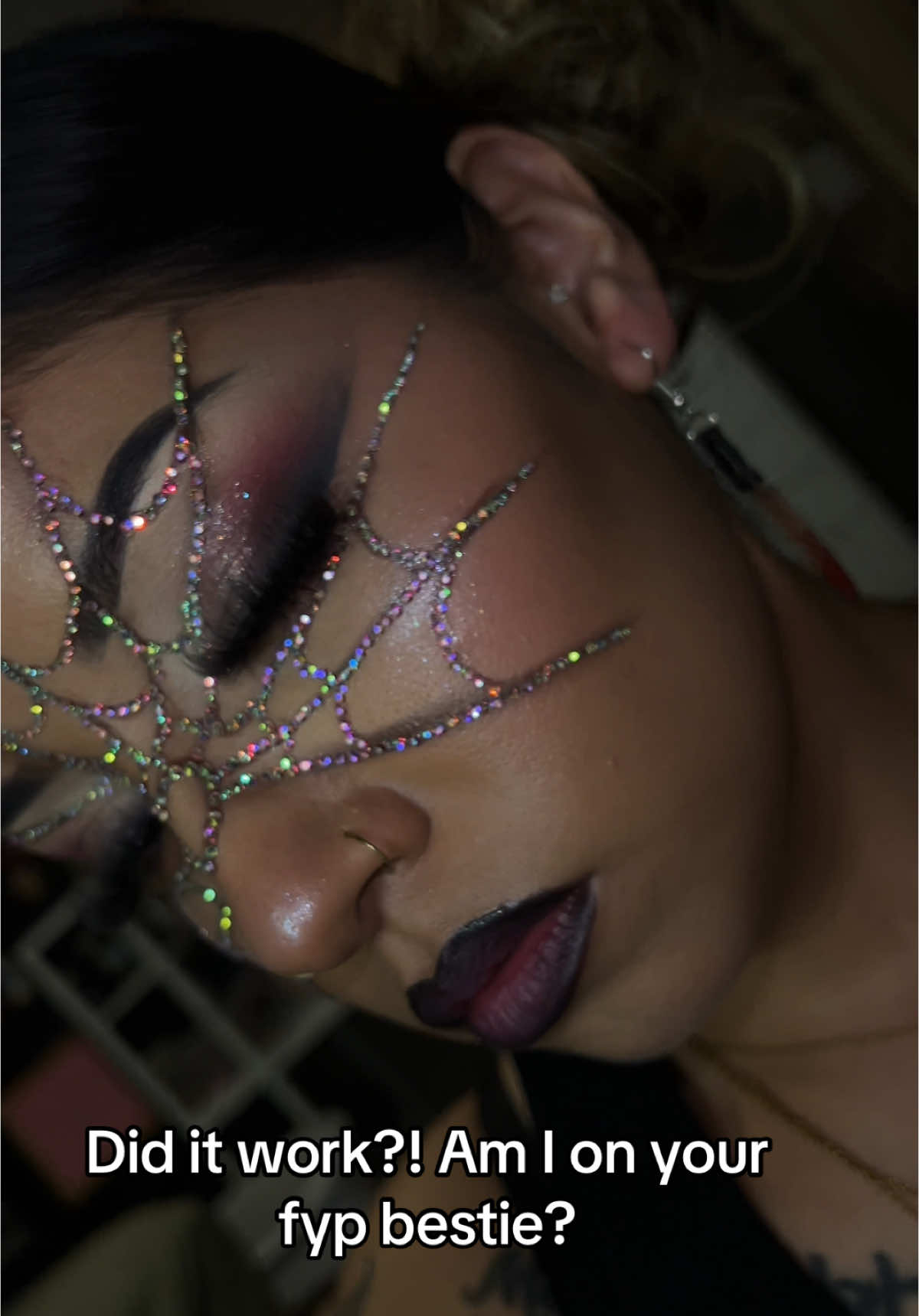 Yall the rhinestones alone took me like 2 hours 😭😭😭 