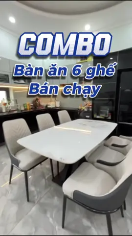 🌈 Combo bàn ăn 6 ghế bán chạy nhất năm #decorgiakho #banan #banghean6ghe #banghean #bàn_ăn #noithat #decornoithat #banannhapkhau #xuhuong #bangheandep #trend #top #decorhome 