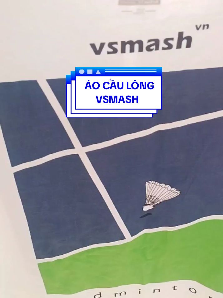 Áo cầu lông Vsmash chất vải sợi em bé dành cho lông thủ #aocaulong #aovsmash #aothethao #caulong #badminton #badmintonplayer #caulongphongtrao #badmintonssports 