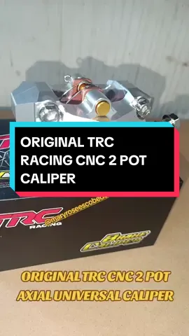 ORIGINAL TRC RACING CNC UNIVERSAL CALIPER 2 POT AXIAL  #cnc #trc #caliper #motorcycles #motorcyle #motorcyleaccessories #universal 
