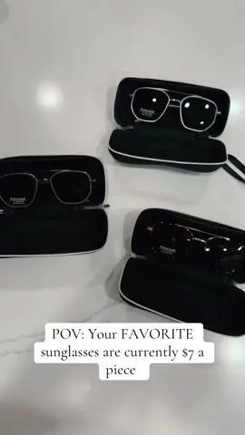These are my favorite sunglasses.  When thwyre less than $7 a piece why not get more than one color 😅. #tiktokshopblackfriday #tiktokshopcybermonday #tiktokshopholidaydeals #sunglasses 
