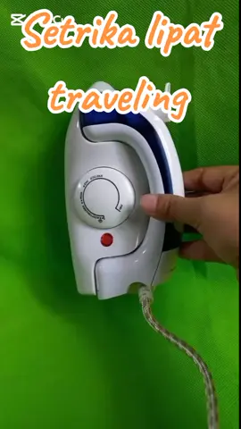 Setrika uap mini, setrika lipat cocok untuk dibawa traveling. #setrika mini #setrika uap #setrika traveling