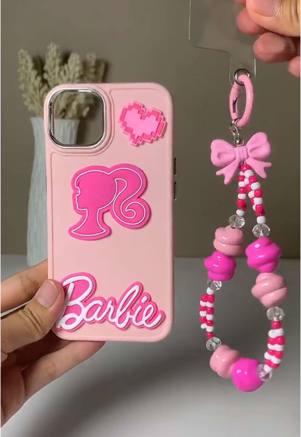 Barbie phone case 💖 #casing #phonecover #casingbarbieviral #barbiegirl #pinkcase #iphonecase 
