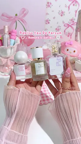 satu set romantic series ini udah dapet 3pcs parfume 🫵🏻 cocok banget buat dijadiin gift 🎀🌸✨ #eaudeparfum #parfum #parfumviral #parfumereccomended #bebliss #beblissromanticseries #fyp #fypシ #fypage #beblissparfum 