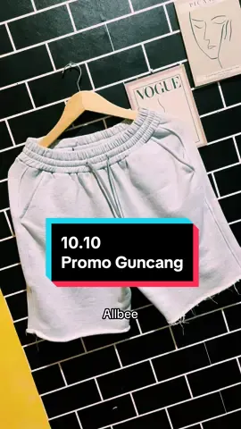 10.10 SALE#gratisongkirtiktok #celanapendekunisexterlaris #celanapendek #trending #fyp#promoguncang1010 