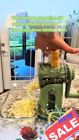 Rotary Cheese Grater with Handle for your kitchen.#cheesegrater #rotarycheesegrater #kitchentools #KitchenEssentials #FoodPrep #cheesegrater #vegtableslicer 