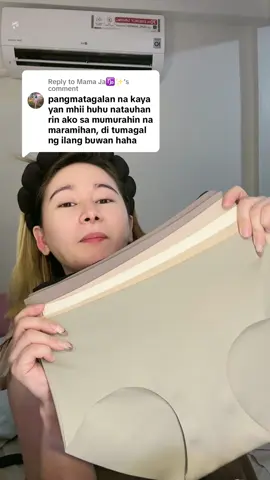 Replying to @Mama Ja♑✨ Premium seamless underwear na buy 1 take 5. Makapal, matibay at quality talaga. #seamless #seamlessunderwear #seamlesspanty #mulberrysilkpanty #seamlesspanties #panties 