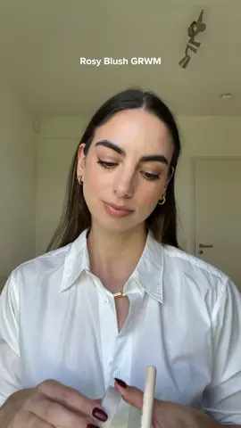 @georgiashabit looking radiant as ever in our Cream Blush Refillable Cheek & Lip Color.🤍 #RoseInc #RosyGlow #CreamBlush #MakeUp