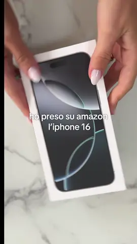 ho prseso su amazon l’iphone 16! Oggi fino a mezzanotte trovate tanti prodotti apple scontati per la festa delle offerte prime! Link in bio❤️ @Amazon Influencer Program adv