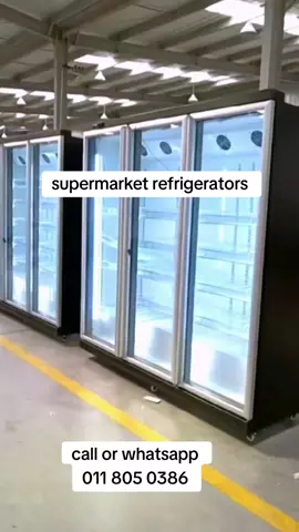 Afrimart provides a wide selection of Supermarket Refrigerators and Freezers, perfect for grocery stores and supermarkets. These units are designed to display and store perishable products while maintaining optimal freshness. Available in various sizes and styles, including open display cases and glass door freezers, they ensure efficient cooling and easy access for customers. ❄️🛒 👉 Keep your products fresh and appealing with Afrimart’s supermarket refrigerators and freezers today! 💥 #Afrimart #SupermarketRefrigerators #Freezers #FoodPreservation #retailequipment 