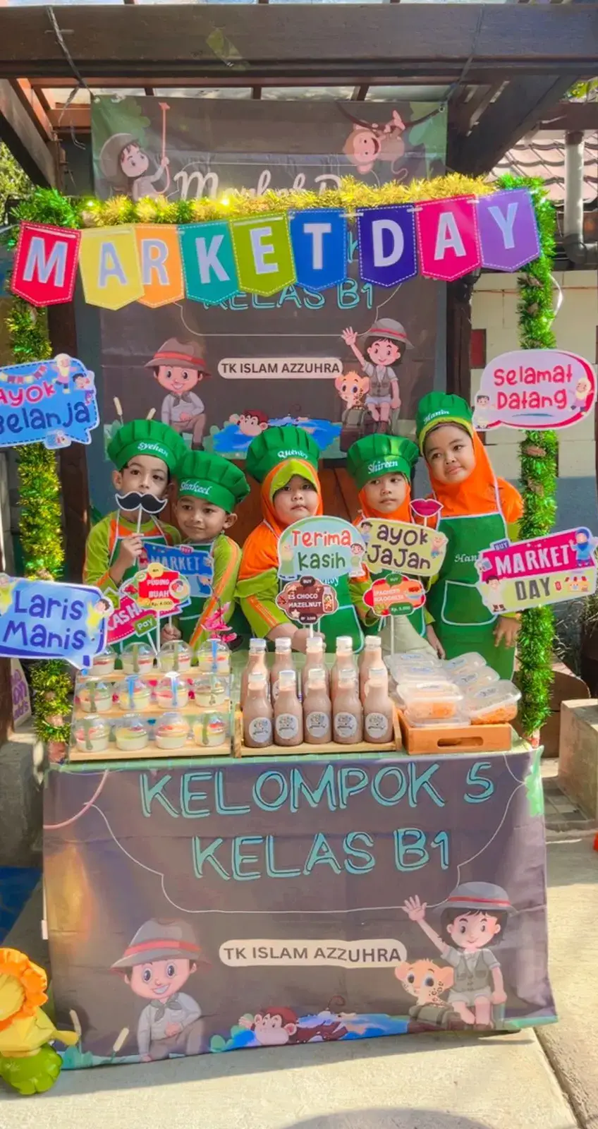 #marketday  #tkislamazzahra  #anakshaleh  #anakshalehah  #fypシ゚viral 