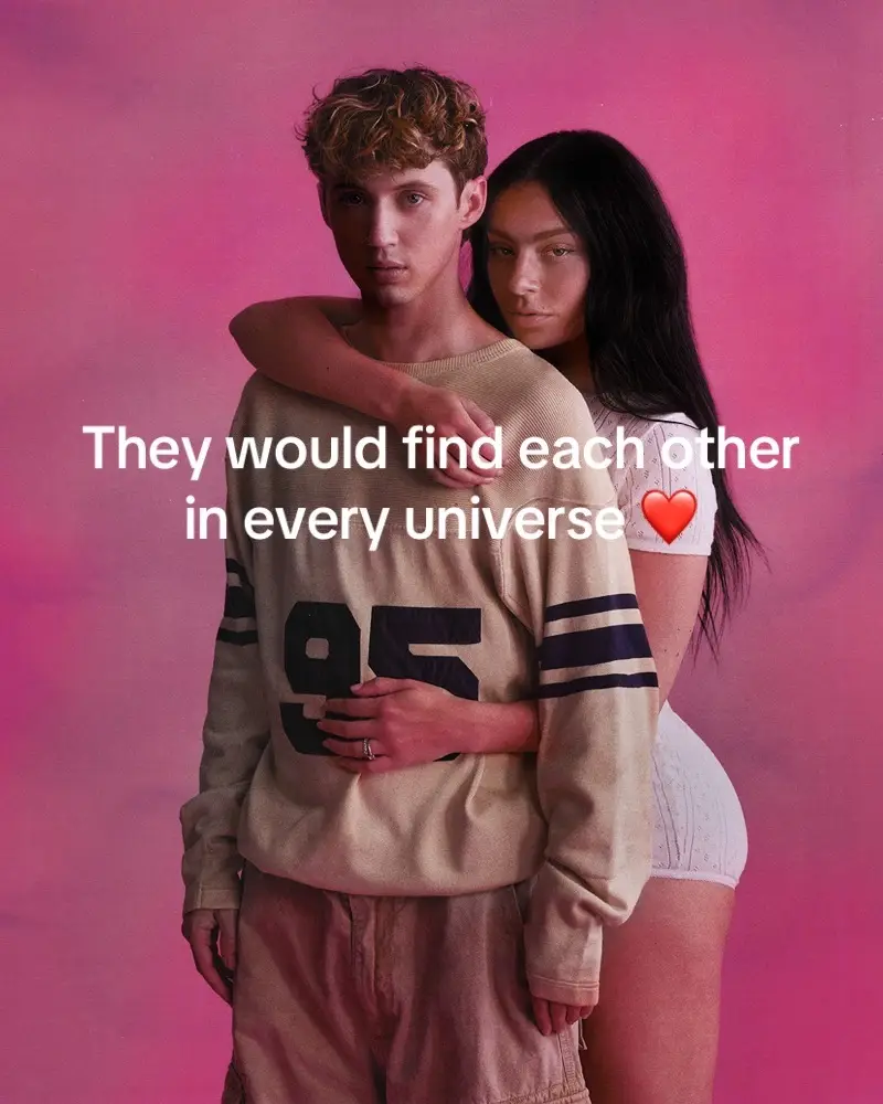 Second slide could also be me and troye if hes serious about dating a girl ❤️ #charlixcx #sweattour #troyesivan #veep