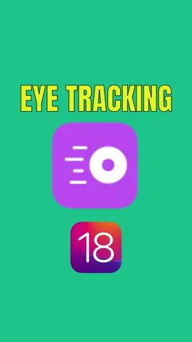 Scroll with your eyes! #eyetracking #iphonetricks #ios18 #iphone16