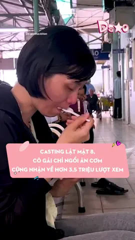 Casting Lật Mặt 8, cô gái chỉ ngồi ăn cơm cũng nhận về hơn 3,5 triệu lượt xem ##dsao #lyhai #minhha #latmat8
