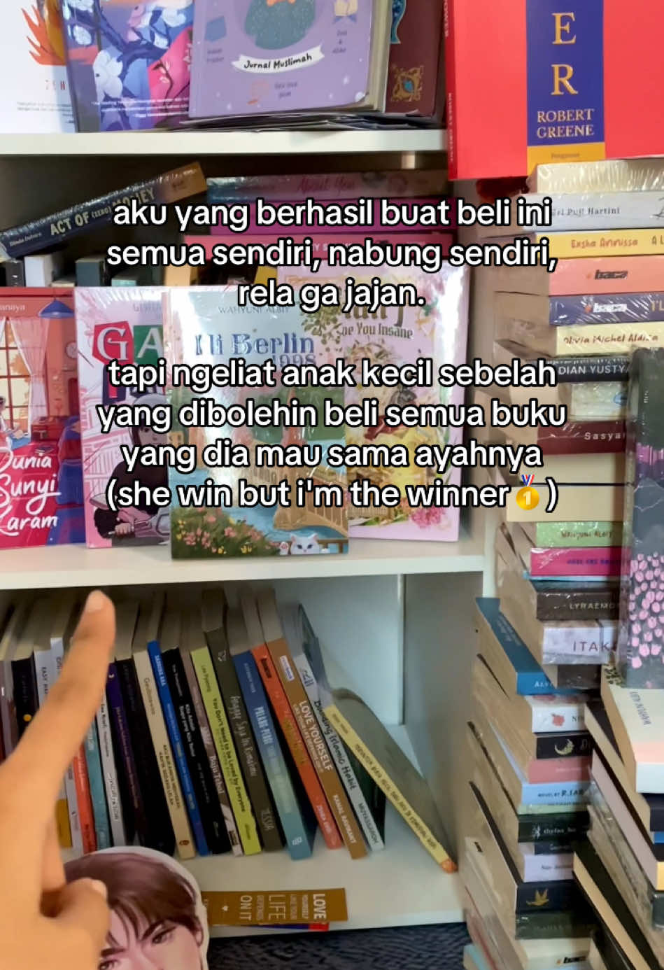 panjang umur, aku. #buku #book #selfgrowth #midnightindecember #gadisfahri #duniasunyikaram #insecurity #48lawsofpower #menjaditenangdiduniayangberisik #BookTok #booktokindonesia 