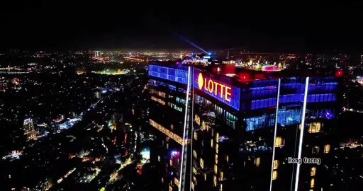 Lotte Center Hanoi - Top of Hanoi bar #hanoi #skyscraper #lottecenterhanoi #skyline #topofhanoi #xuhuong 