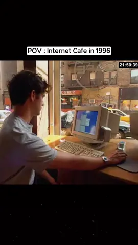 Internet Cafe in 1996 #nostalgic #nostalgia #internet #cafe #throwback #america #fyp 