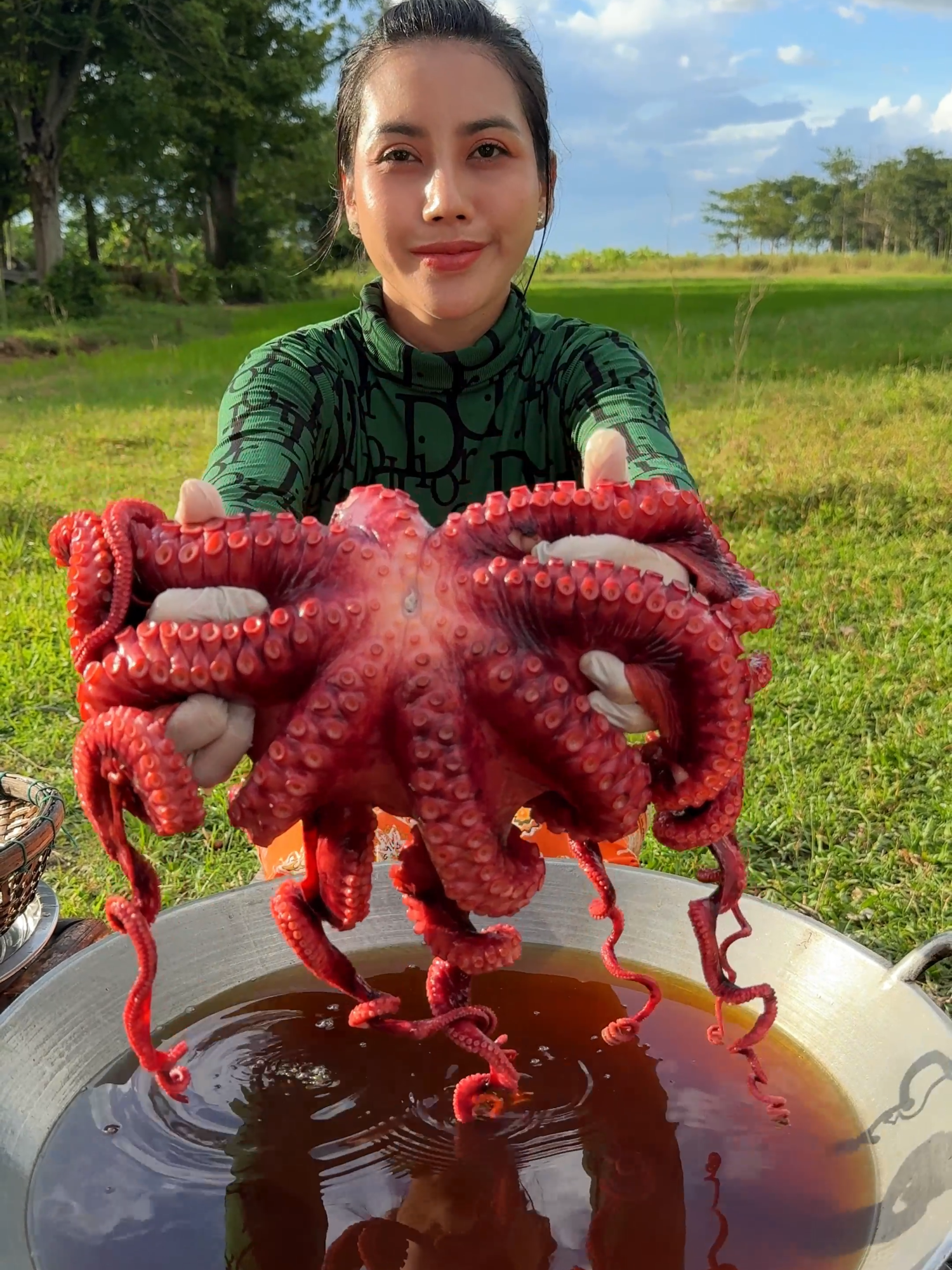 How to cook sea food with vegetable recipe