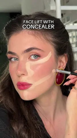Another face lift concealer hack ✨ is it works?  details:  @NYX Professional Makeup concealer serum bare with me Fair 01  ib: @lenkalul 🤍 #concealerbrush#concealer#concealerlift#liftface#facelift#facelifting#faceliftmakeup#concelaerhack#concealertips#concealertutorial#makeuphack#concelaer#girlythings#girlygirl
