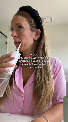 Life changing🦷 #waterflosser #oralhealth #holisticoralcare #azmom #arizonamom