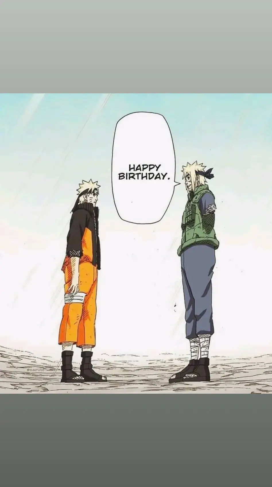 Happy Birthday Pak Kades #uzumakinaruto #naruto #namikazeminato #narutoshippuden 