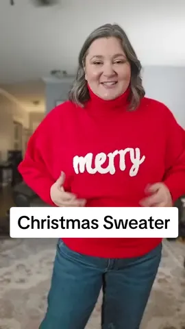 this Christmas sweater is so cute and perfect for the holidays! #christmassweater #sweaterweather #falldealsforyou #christmasoutfit 