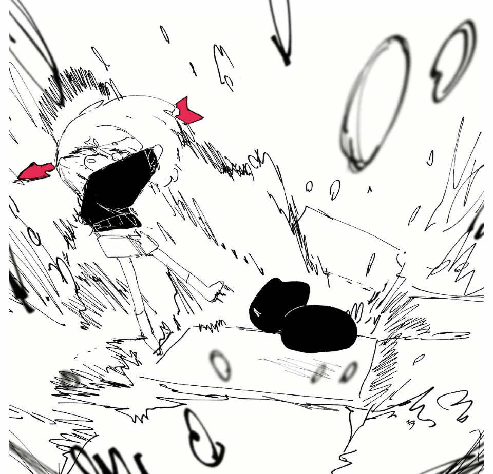 Impact frames brainrot #animation #cat #art 