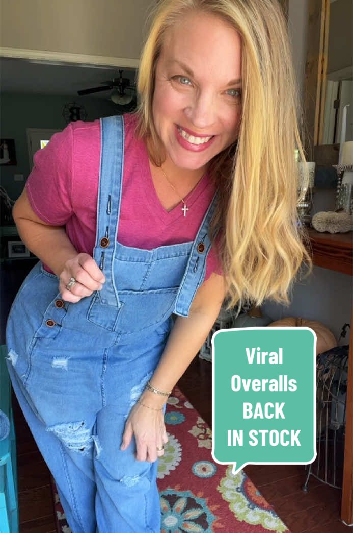 Viral TikTok Overalls!! They’re back in stock!! @Goranbon #viraloveralls #overalls #goranbon #FallDealsForYou #TikTokShopFallSale #TikTokShop #fallfashiontrends #fyp #foryouu 