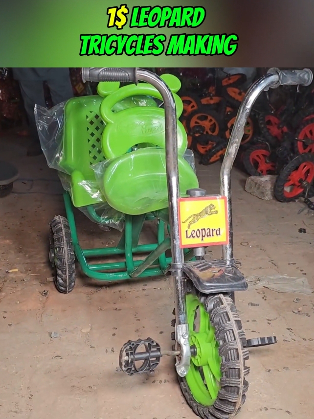 #mechanical #skills #talent #making #bicycle #tricycle #metalwork #old #factory #process #fyp #diycraft #handmadecraft 