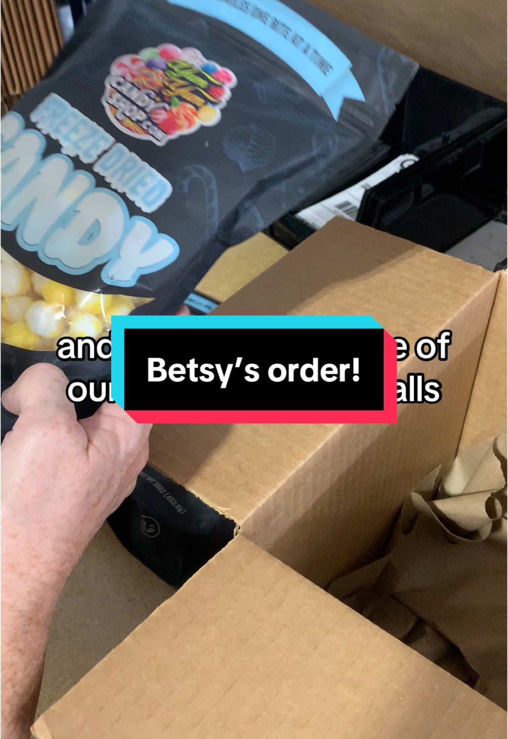 Freeze dried candy order for Betsy! #yumyumcandyshop #freezedriedcandy #candy #idaho #packanorderwithme 