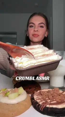 LOVED THIS WEEK’S FLAVORS 🍪🍰🍏🥛🎃✨ #crumblasmr #crumblcookies #foodasmr #notalkingmukbang #eating #fypviralシ #fallflavors #Foodie #foodtiktok #cookiesandmilk #crumblreviewer #crunchyasmr #mukbang #cookiesmukbang 