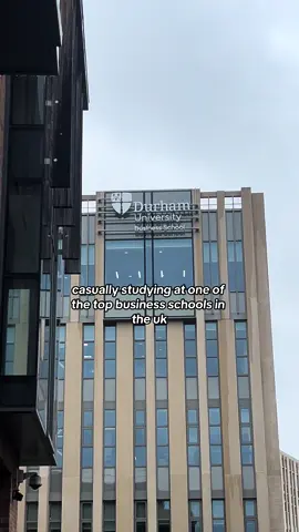 the new waterisde building at durham🫶🫶 #durham #uni #businessschool #fu #fyp