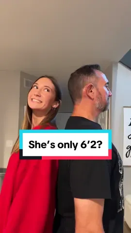 Proving daughter is only 6’2 #tall #short 