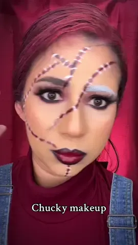 Chucky makeup halloween🩸🔪 En estos dias les comparto el tutorial de este maquillaje para halloween 💄🎃👻 #halloweenmakeup #chucky #halloweenmakeuplook #maquillajehalloween #chuckymakeup #makeuphalloween #childsplay #sfxmakeup #sfxmakeupartist #chuckyseries #maquillajehalloween 