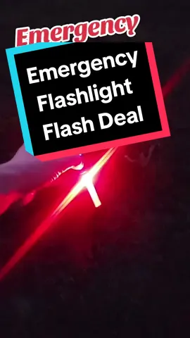 Emergency Flashlight On Flash Sale! Perfect Christmas Gift! #flashlight #emergencyflashlight #eaarckflashlight #eaarck #emergency #tiktokshopcybermonday #tiktokshopholidayhaul #seasonalessentials #tiktokshopblackfriday #falldealsforyou 