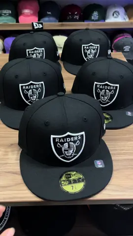 New Era 59FIFTY 🔥Las Vegas Raiders #viral_video #newera #fyp #fypp #recomendaciones #neweracaps #59fifty #gorracerrada #warriors #snapback #9fifty #9forty #newera59fifty #raiders 