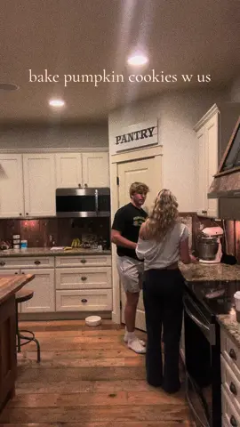fall baking w bf #couple #boyfriend #fallbaking #fall 
