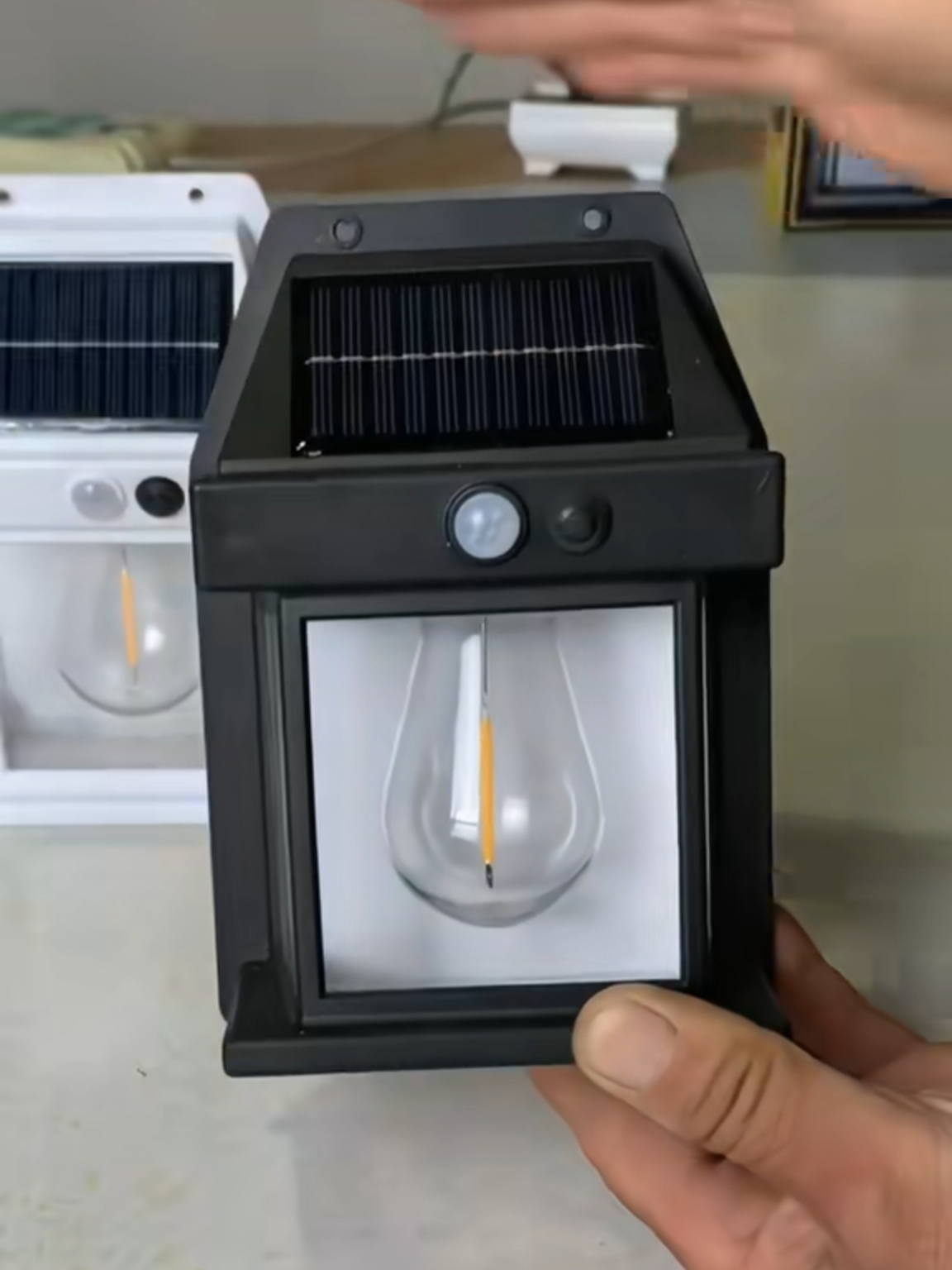 Solar Light Outdoor Waterproof Wall Light Auto On/Off Wall Lamp For Garden Yard Fence Solar Tungsten Wall Light Ip67 Solar Outdoor Waterproof Night Light Intelligent Garden Lamp Light #Decor #Garden #Light #solarwalllight