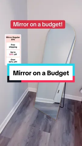 Mirror on a budget #falldealsforyou #christmas2024 #holidaydeals #blackfriday2024 #homedecor 