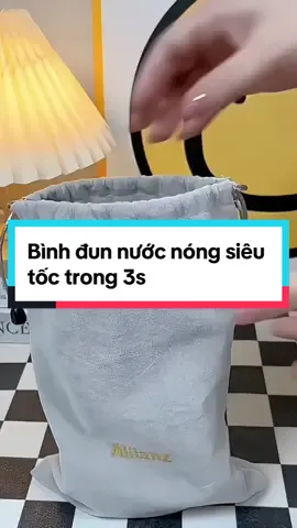 Bình đun nước nóng siêu tốc trong 3s thích hợp pha trà, pha sữa #xuhuong #thinhhanh #giadungtienich #binhdunnuocphasua 