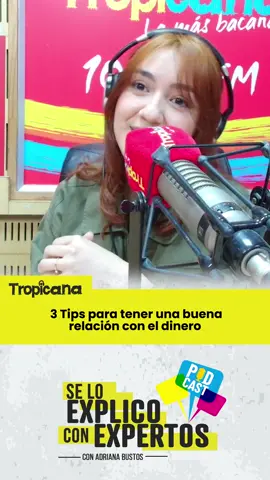 Karem Suarez : Tres tips para tener buena relación con el dinero. Hablamos con Karem Suárez, experta en educación financiera, nos cuenta los errores comunes en el manejo de las finanzas personales y tips para mejorar la relación con el dinero. Videopodcast Se Lo Explico Con Expertos con Adriana Bustos para aprender distintos temas importantes para la vida. #Tropicana #Bogotá #SeLoExplicoConExpertos #KaremSuarez #EducaciónFinanciera #VideoPodcast #Podcast #AdrianaBustos #FinanzasPersonales #HagaloEnCasa #DIY #Dinero #EconomiaDelHogar #Plata #Inversion #Ahorro #LongerVideos #Fyp #Tips 
