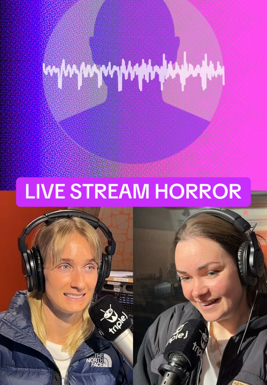 this would've been traumatic but it's also kinda iconic tbh w/ the hook up  #livestream #OhNo  @Dee Salmin @Pip Rasmussen 