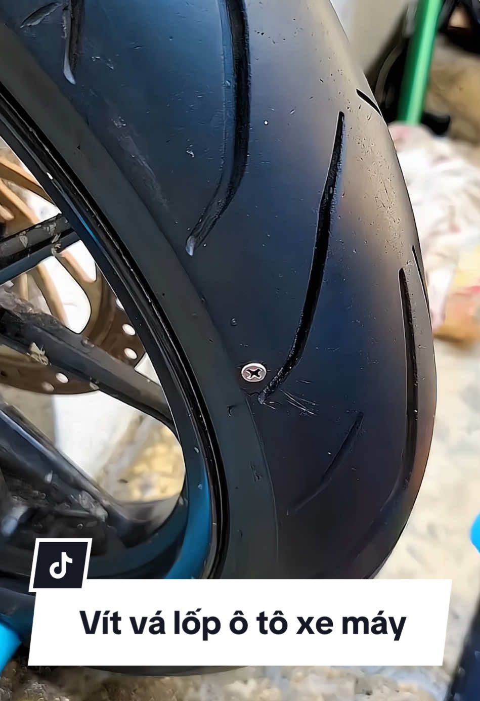 Vít vá lốp không săm dành cho ô tô và xe máy khi khẩn cấp. #vitvalop #vitvalopkhongsam #valop #valopxe 