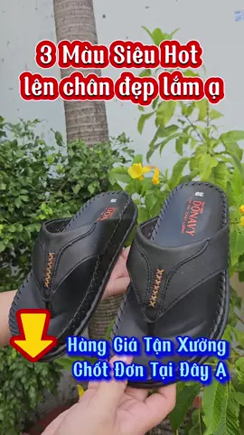 💥 SIÊU SALE THÁNG 10 💥 Dép Nam Da Bò , Êm , Bền , Rẻ thì cứ ghé shop Donavy nha các anh ơi #donavy #depnam #trendy #fasshion #xuhuong #fyp #phoido #le #backtoschool 