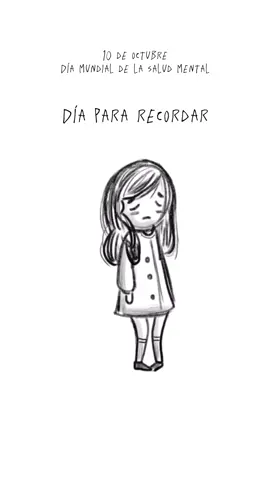 Día mundial de Salud Mental Hoy es un día muy importante, donde tomamos consciencia de nuestra salud mental, donde miramos hacia adentro y a nuestro alrededor y nos damos cuenta de cuánto necesitamos de un Otro que nos ayude y contenga.  #saludmental #psicología #diamundial #apoyo #contencion #tiktok_ 
