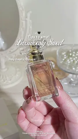 A little sweetness goes a long way! ✨ Feeling extra today with my favorite sweet scent by @Szindore !! #szindore #szindoreperfume #champagneboast #sweetperfume #perfumereview 