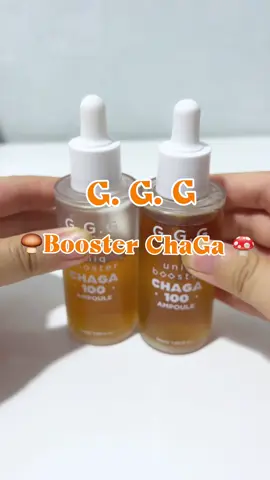 Em serum mình đang tin dùng cho da khoẻ hơn #ggg #booster #nấmchaga 
