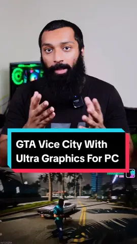 GTA Vice City With Ultra Graphics For PC 🔥 #gtavicecity #gtavicecitypc #gtavicecity_game #pcgame #game #gaming #GamingOnTikTok #grow #foryoupage #fyp 