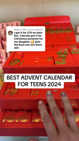 Replying to @Katie Lou so far this ranks number 1 for teens this year there is so much you get inside 👏🏻👏🏻 The Beauty crop smashed it #teenadventcalender #adventcalendarforteens #tiktokmademebuyit #adventcalendar 