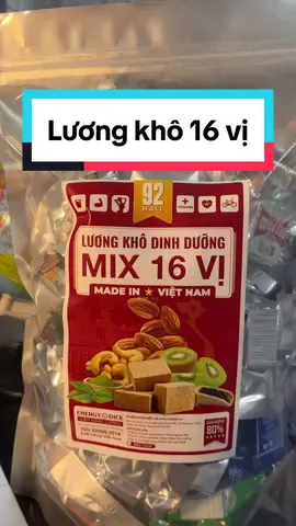 Lương khô mini mix 16 vị ngon #luongkho #luongkhomini #luongkhomix12 #luongkhomix16 